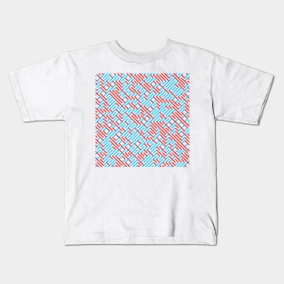 Impossible Blue/Green Maze Kids T-Shirt